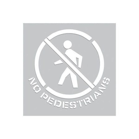 Accuform Floor Marking Stencil PMS246